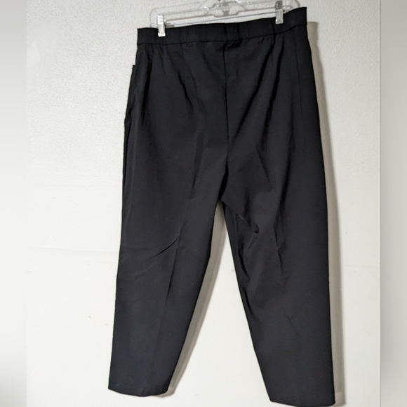 Susan Graver Women's Premium Stretch Straight Leg Pull-On Pants Black Size 18W - Picture 2 of 11